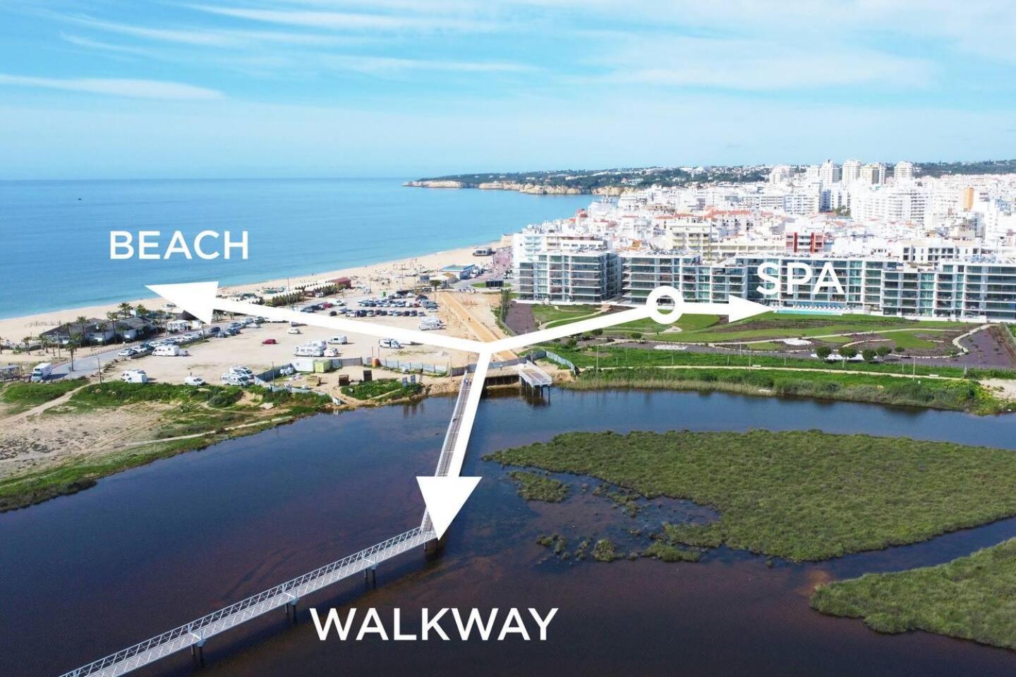 Bayline- Beachfront And Pool Armacao de Pera Exterior photo